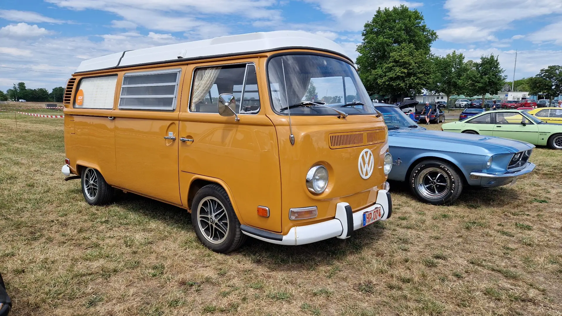 Volkswagen T2 T2ab Westfalia Campmobil Pomarańczowy - 1
