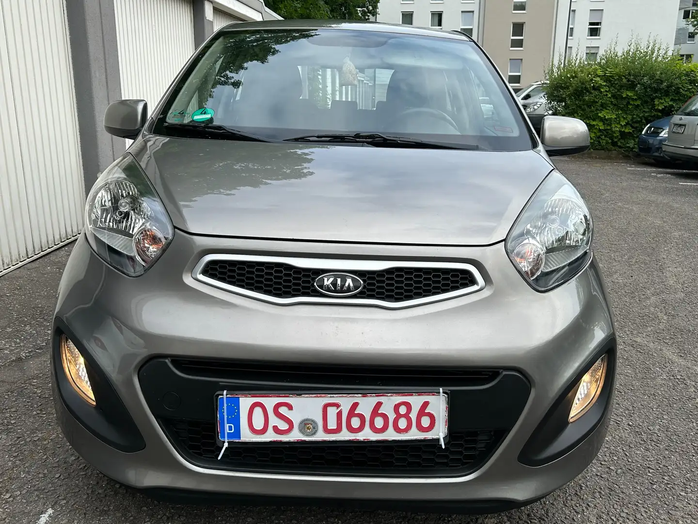 Kia Picanto 1.0 Edition , 2Hand, HU neu, Klima, Tagfahrlicht Gris - 1