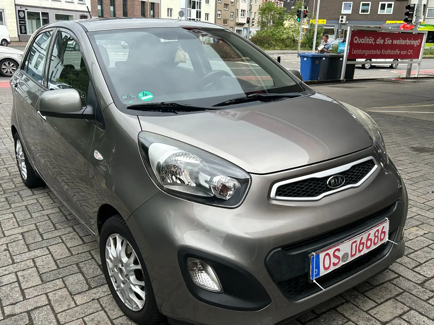 Kia Picanto 1.0 Edition , 2Hand, HU neu, CheckheftTagfahrlicht Grau - 1