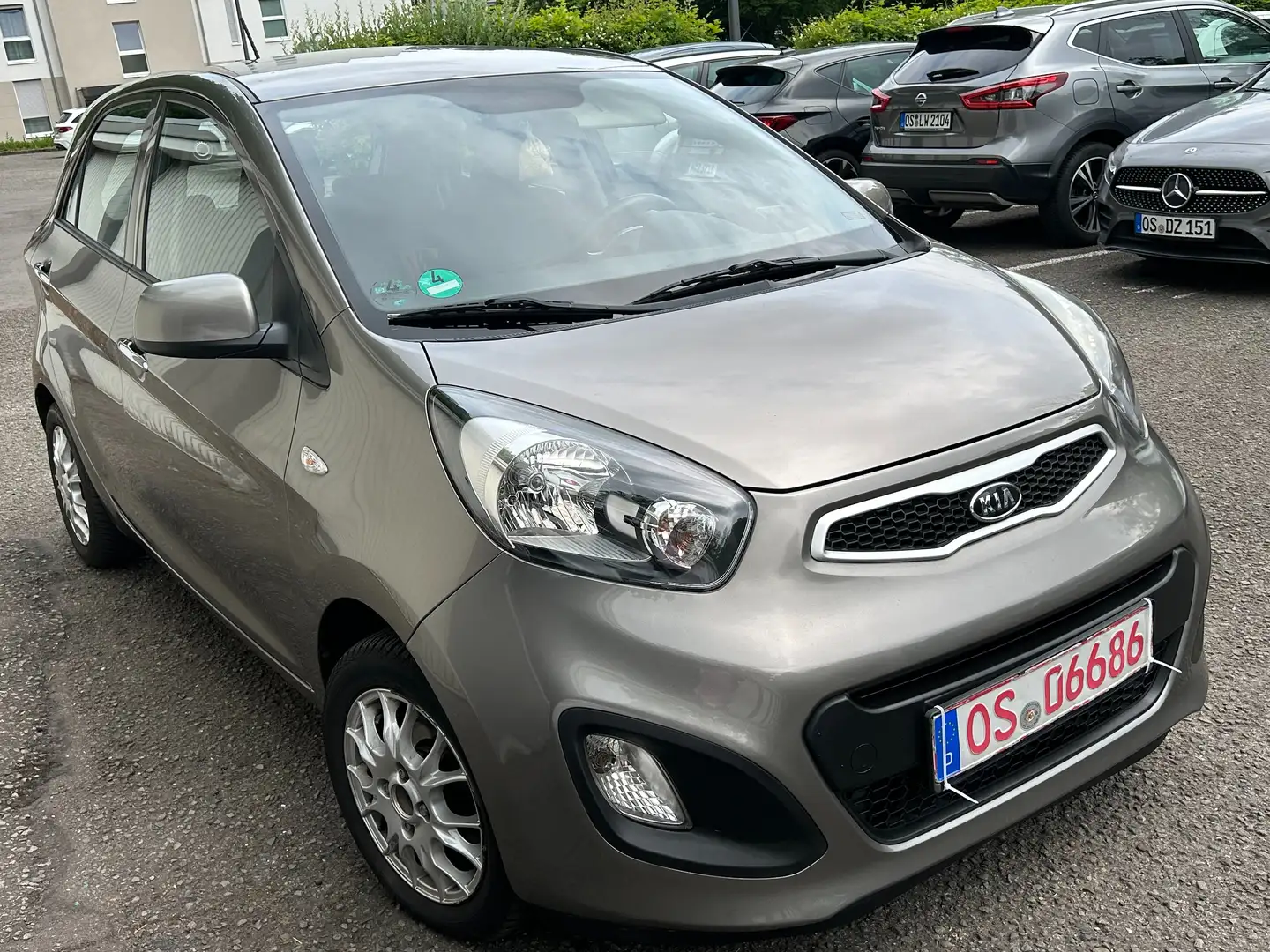 Kia Picanto 1.0 Edition , 2Hand, HU neu, Klima, Tagfahrlicht Gris - 2