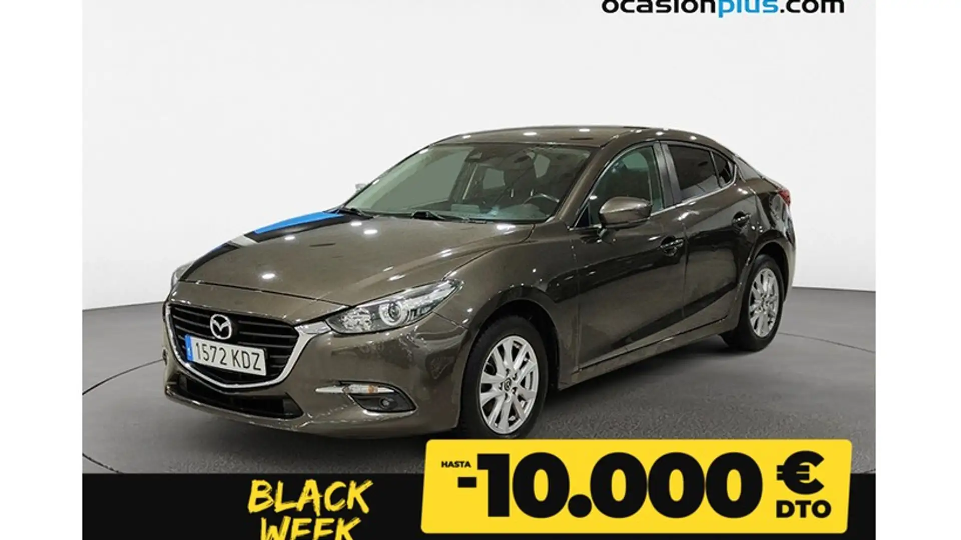 Mazda 3 SportSedan 1.5 Style Confort+Nav. 74kW Schwarz - 1