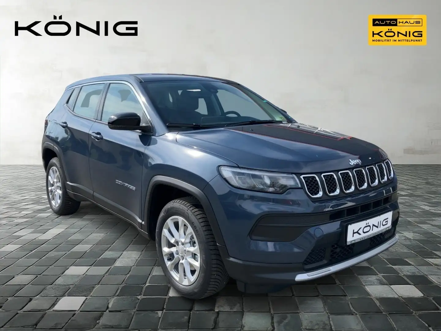 Jeep Compass e-Hybrid MY25 Altitude 1.5l 130PS FWD ALLWETTER Blau - 2