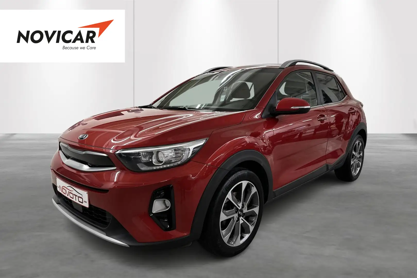 Kia Stonic 1.0 T-GDi Sense FULL-OPTION Rouge - 1