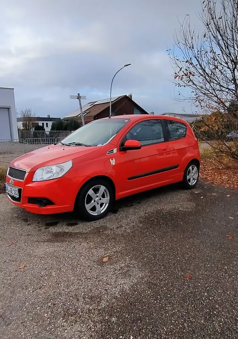 Chevrolet Aveo 1.2 LS , LPG . Czerwony - 1