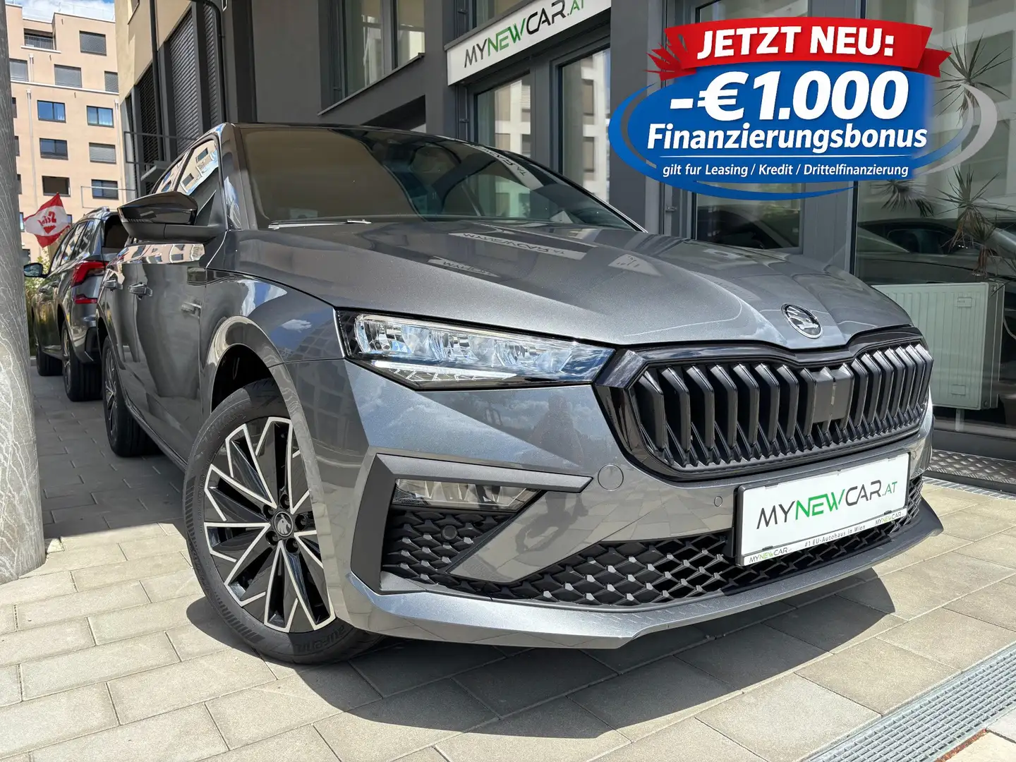 Skoda Scala Black Edition Sondermodell TSI Grau - 1