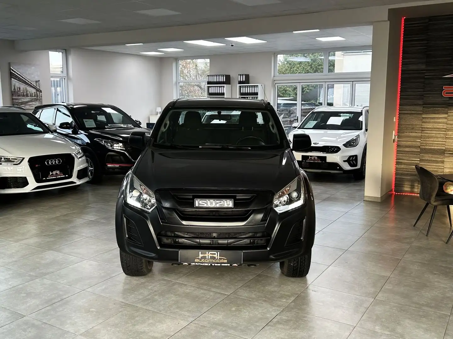 Isuzu D-Max Single Cab 4/4 Automatik/Klima Grau - 2