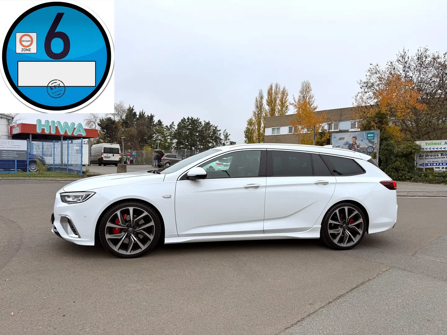 Opel Insignia GSi 2.0 BiTurbo 4x4 Sports Tourer (PANORAMADACH) Blanc - 1