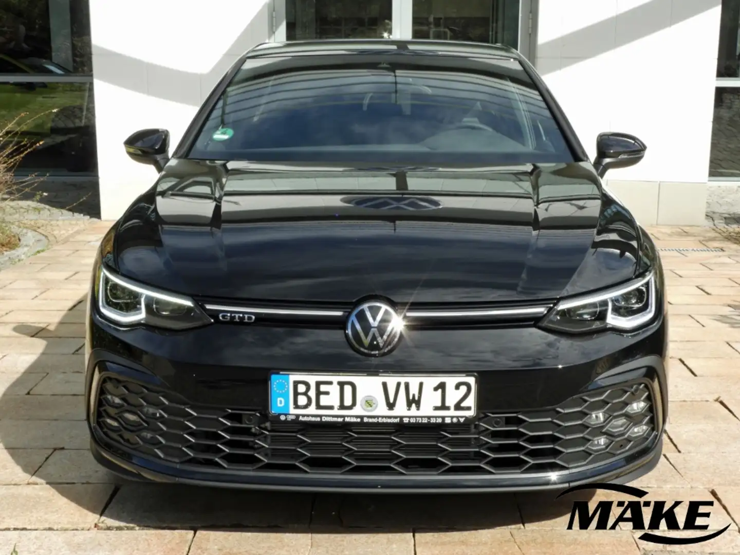 Volkswagen Golf GTD 2.0 TDI DSG AHZV RFK BLACK STYLE HK Чорний - 2