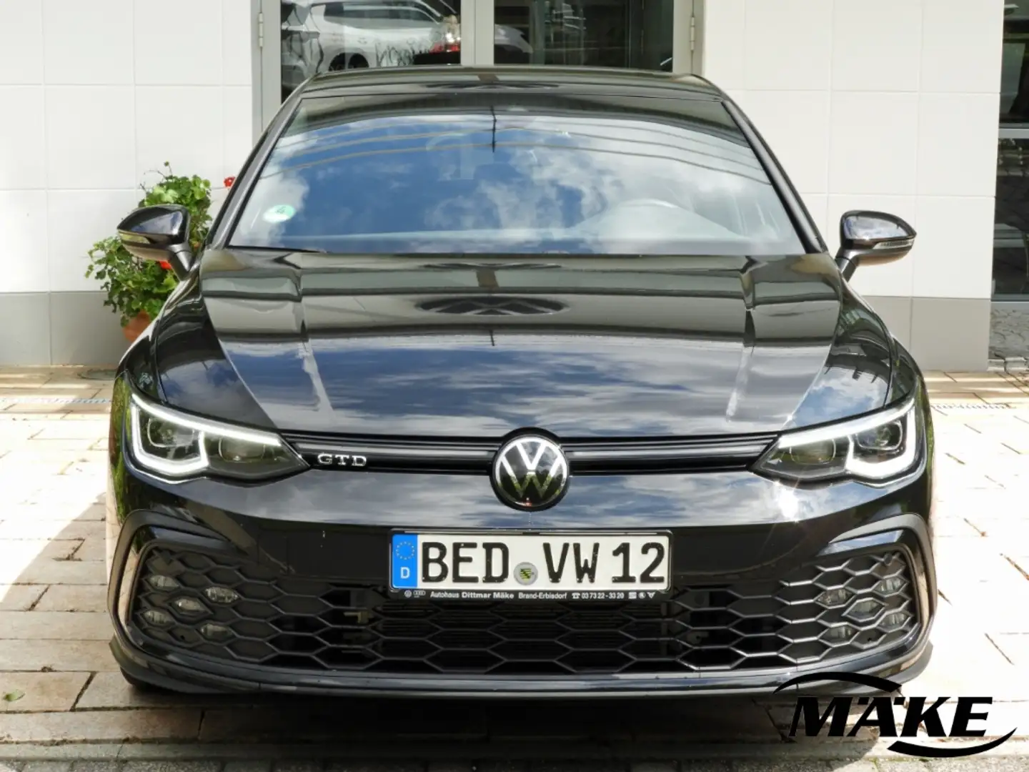 Volkswagen Golf GTD 2.0 TDI DSG AHZV RFK BLACK STYLE HK Schwarz - 2