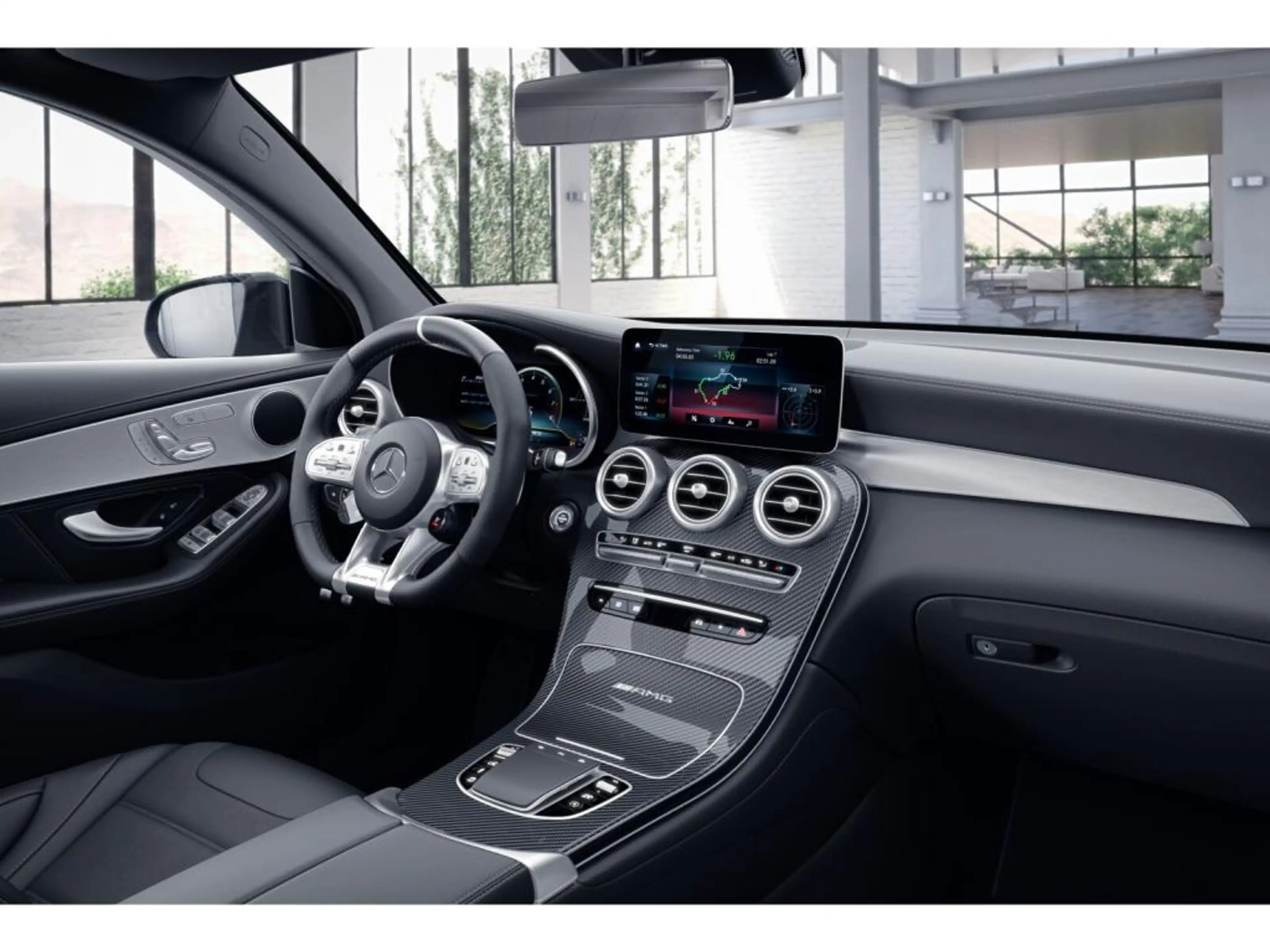 Mercedes-Benz GLC 63 AMG S 4MATIC+ Coupé AHK+360°+MEMORY+21" — photo 11