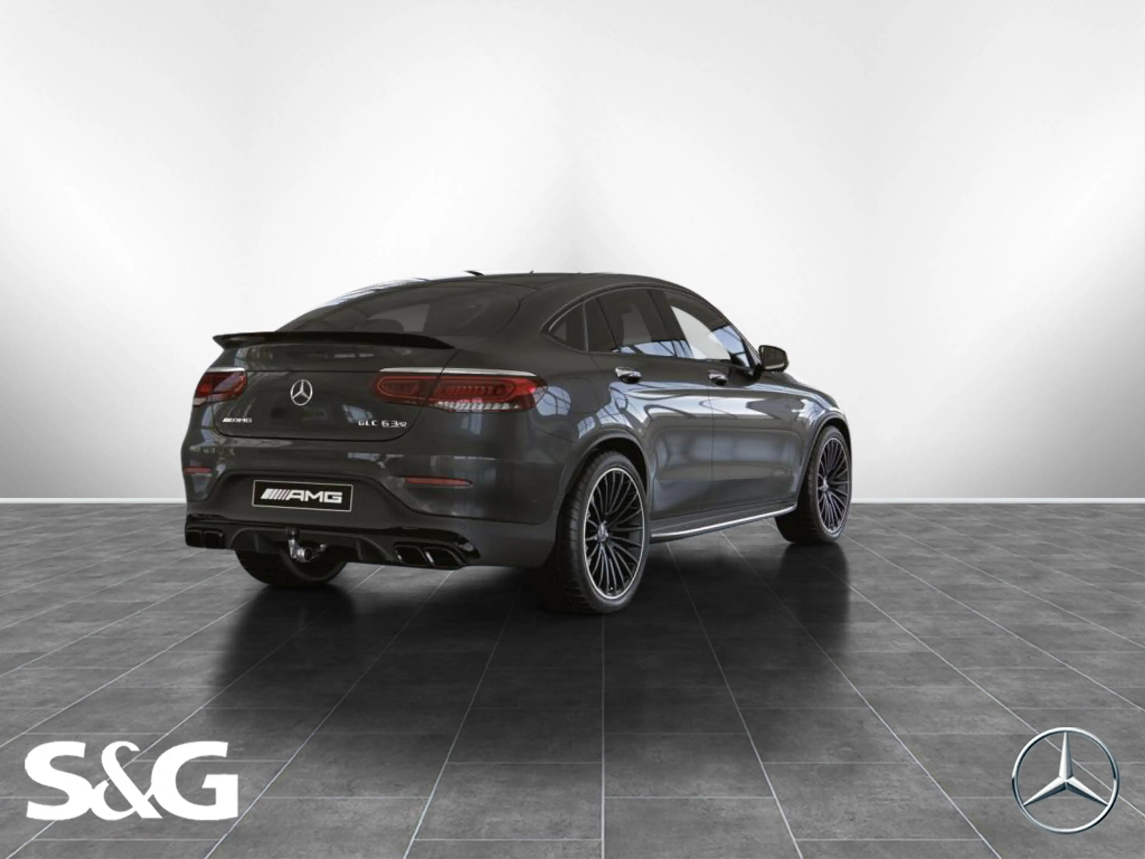Mercedes-Benz GLC 63 AMG S 4MATIC+ Coupé AHK+360°+MEMORY+21" — photo 4