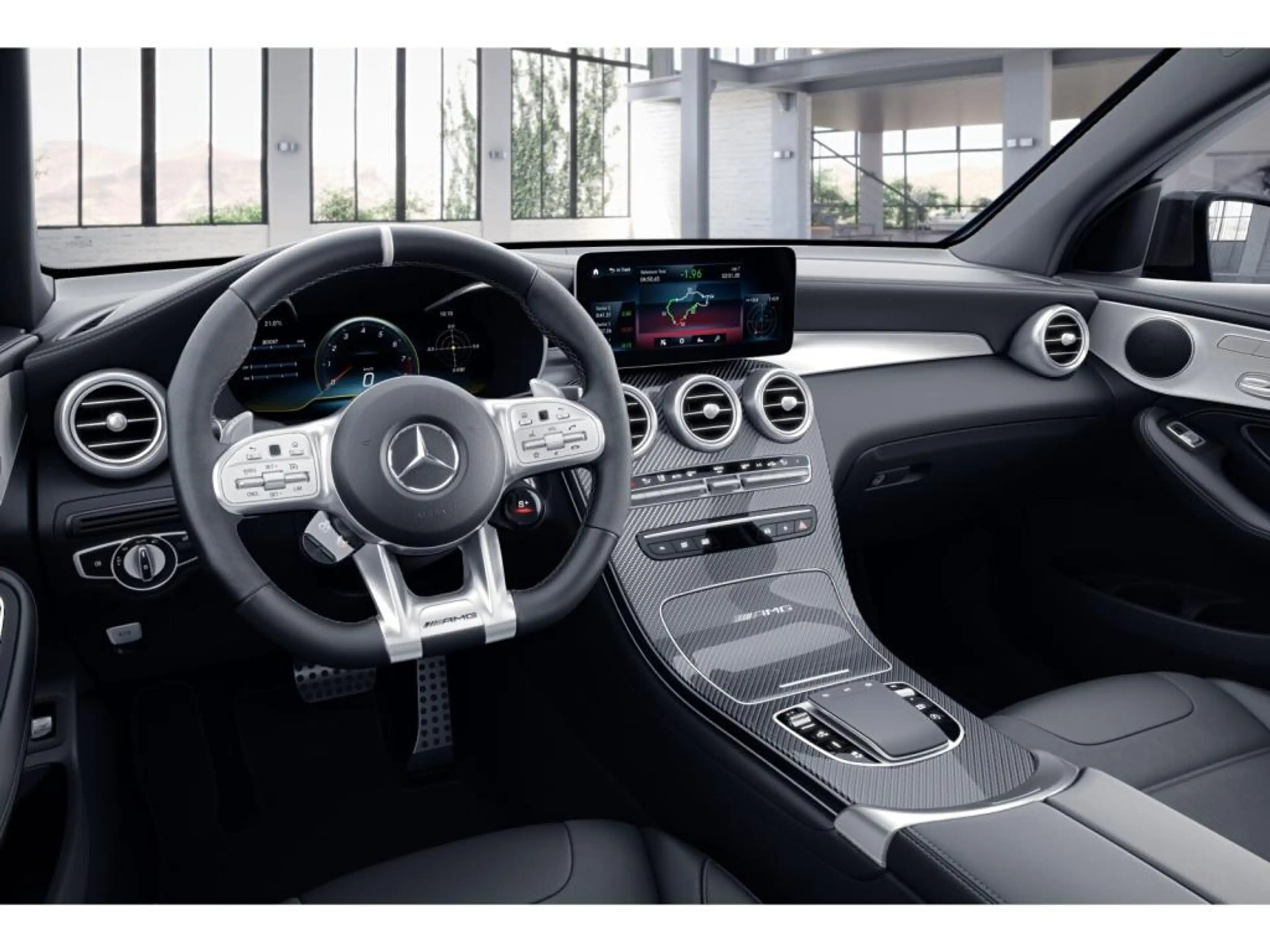 Mercedes-Benz GLC 63 AMG S 4MATIC+ Coupé AHK+360°+MEMORY+21" — photo 8