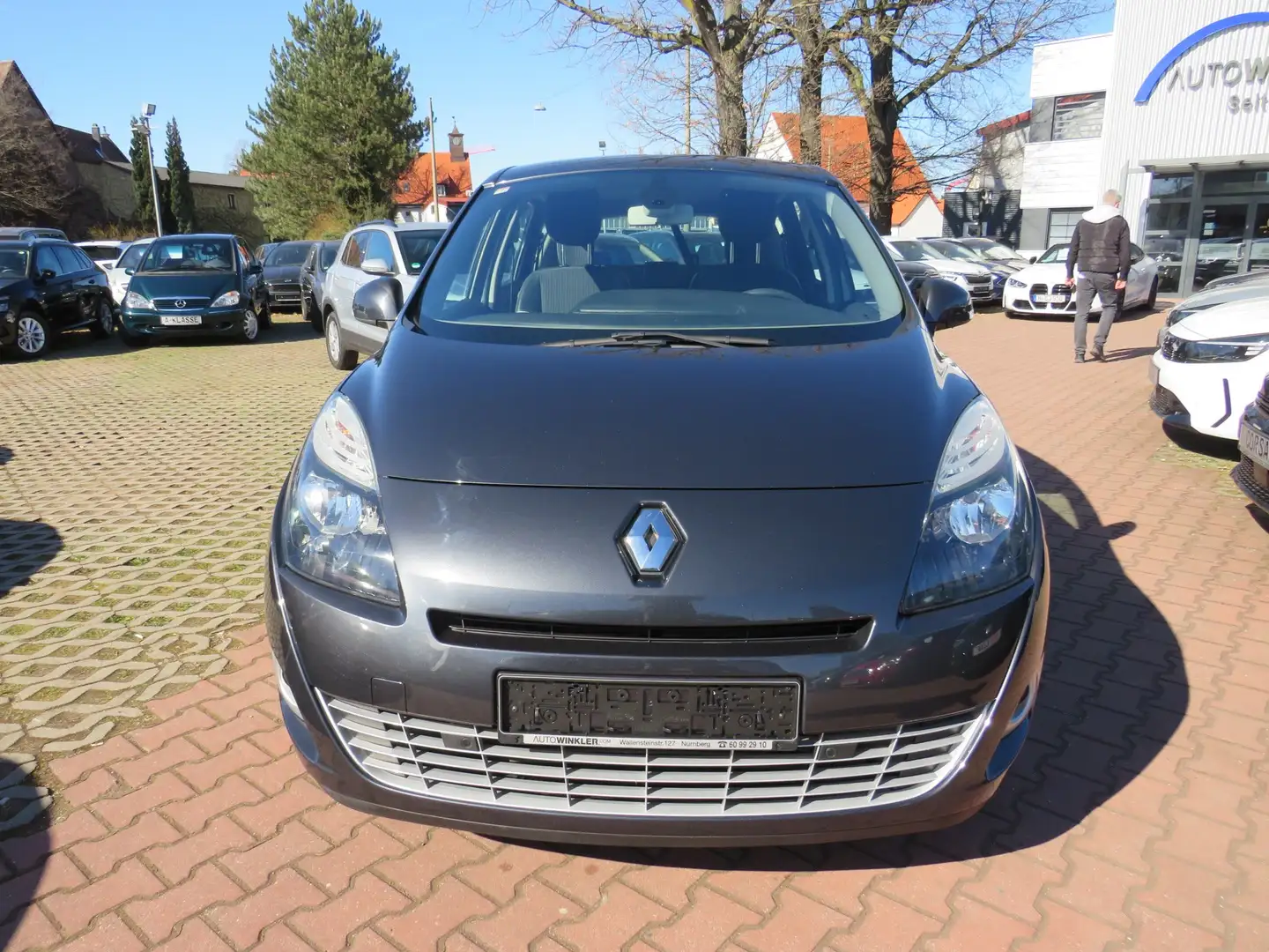 Renault Scenic Grand SCENIC III  CDI 7-SITZ+CAMERA*Authentique Grau - 2