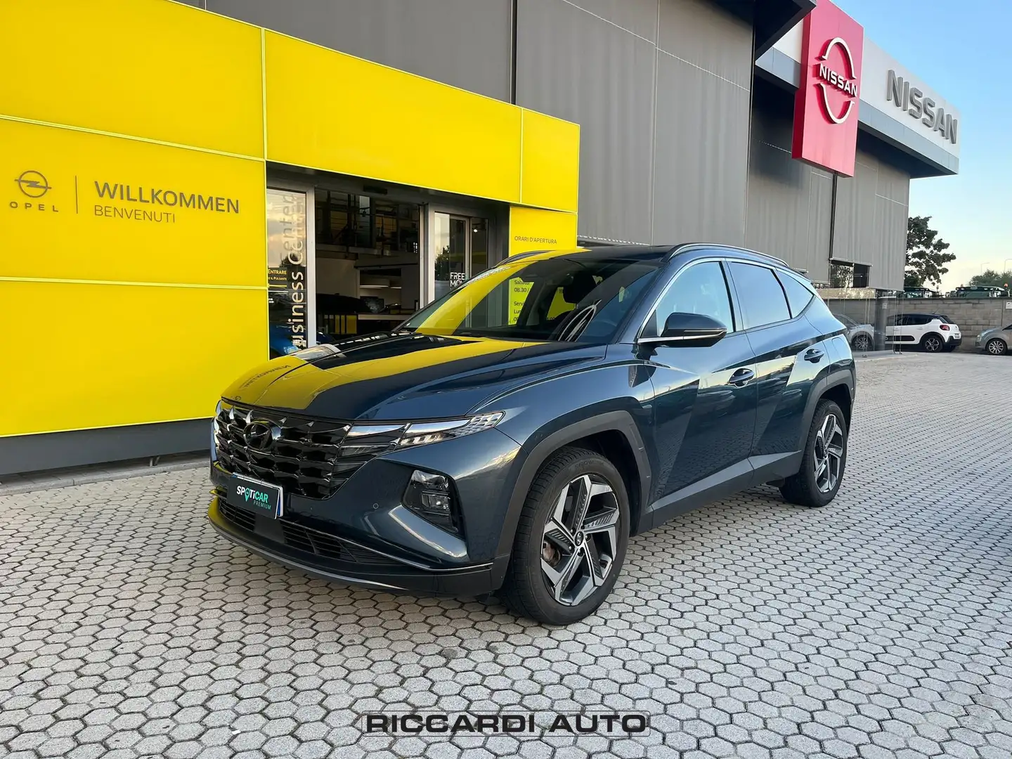 Hyundai TUCSON 3ª serie 1.6 HEV aut. XTech Blauw - 1