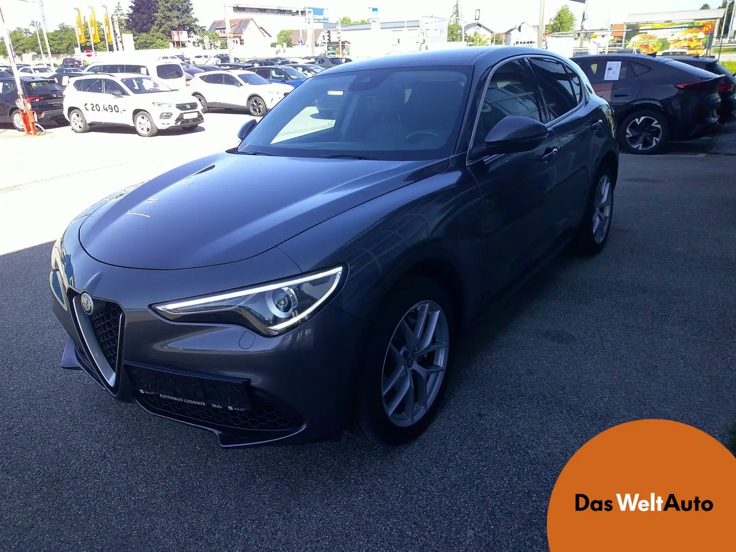 Alfa Romeo Stelvio Super 2,0 ATX AWD Grau - 1
