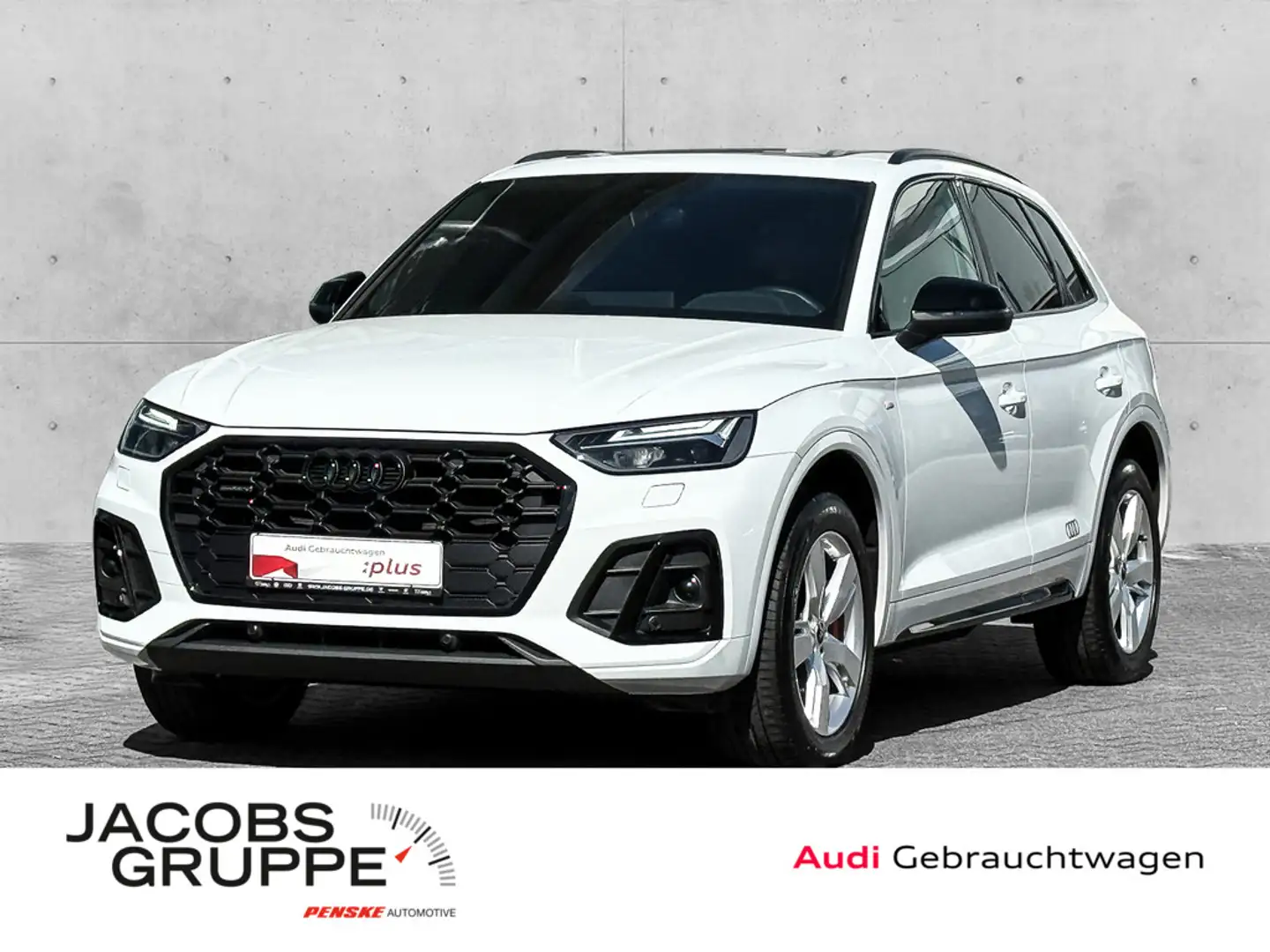 Audi Q5 50 TDI quattro S line AHK/Pano/ edition one Weiß - 1