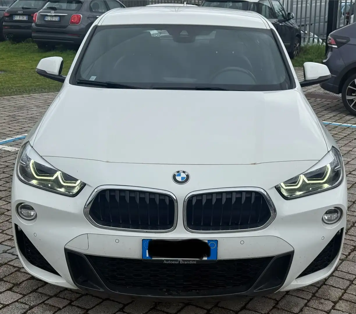 BMW X2 X2 F39 xdrive18d Msport X auto Weiß - 2