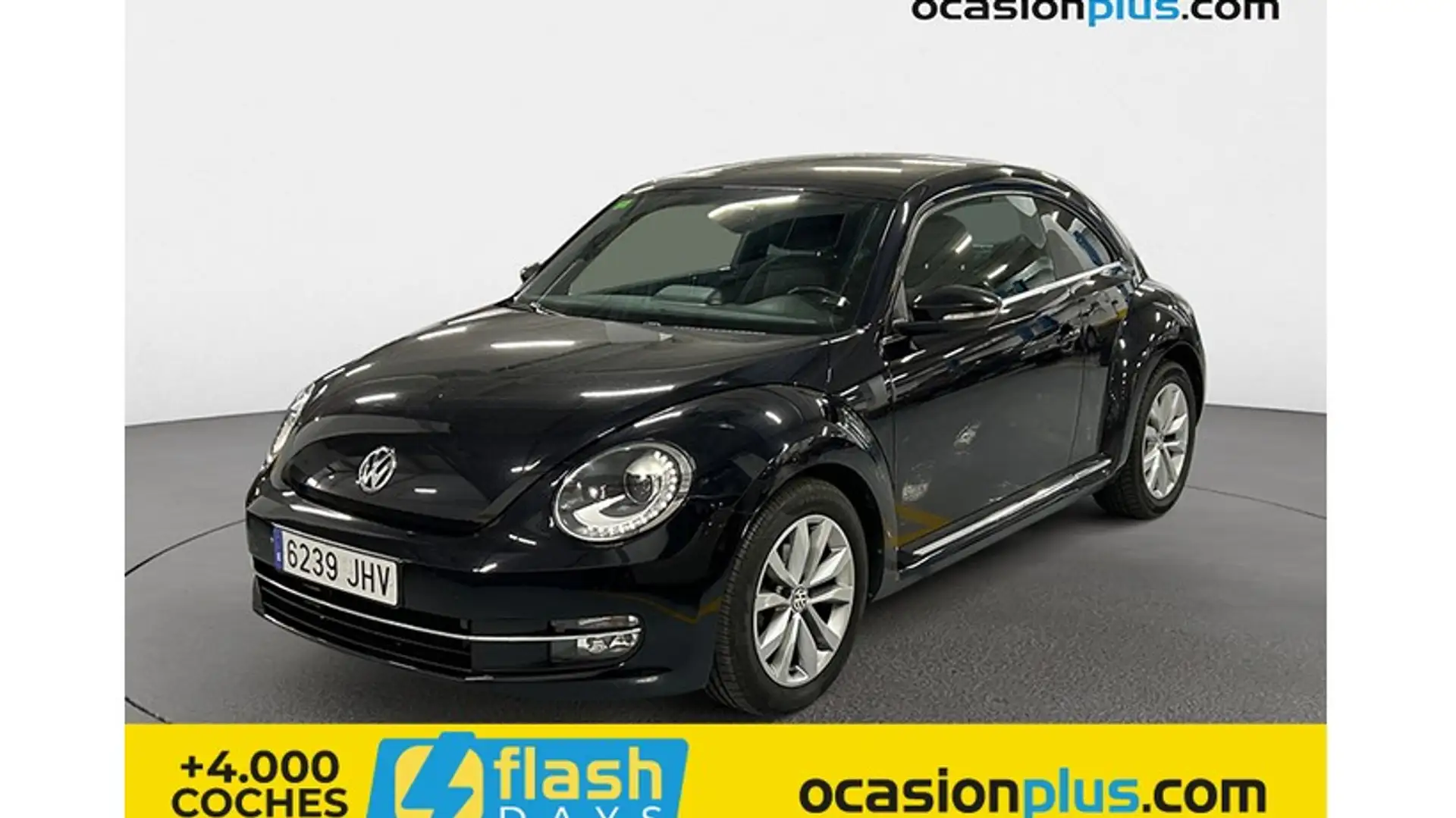 Volkswagen Beetle 1.6TDI Design 105 Negro - 1