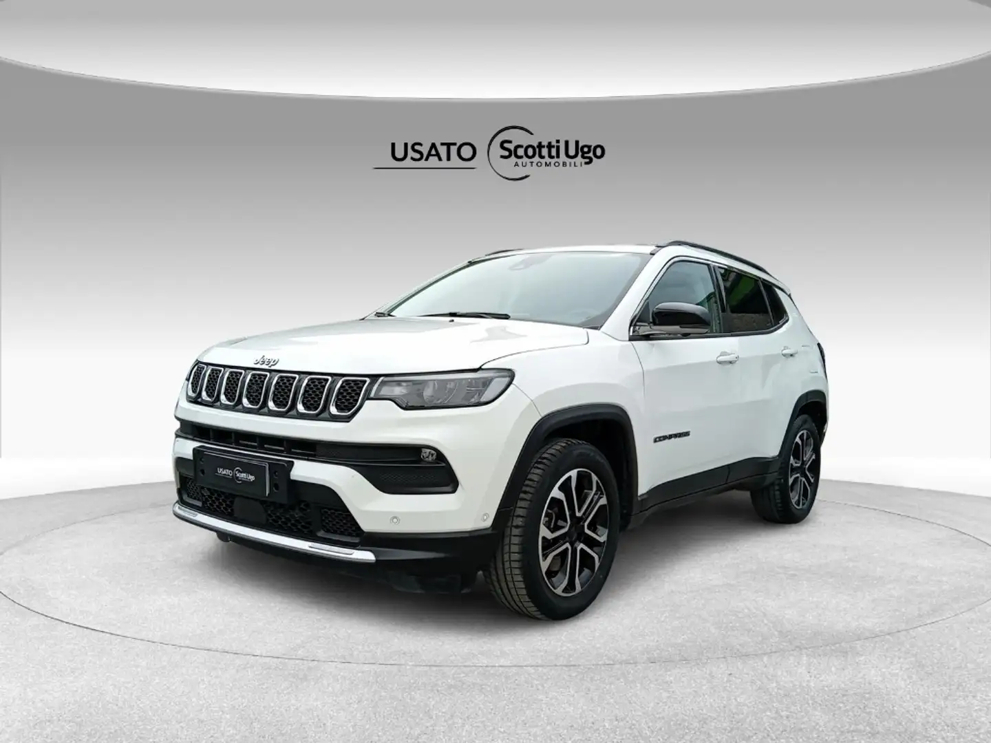 Jeep Compass 1.3 Turbo T4 PHEV Limited Weiß - 1
