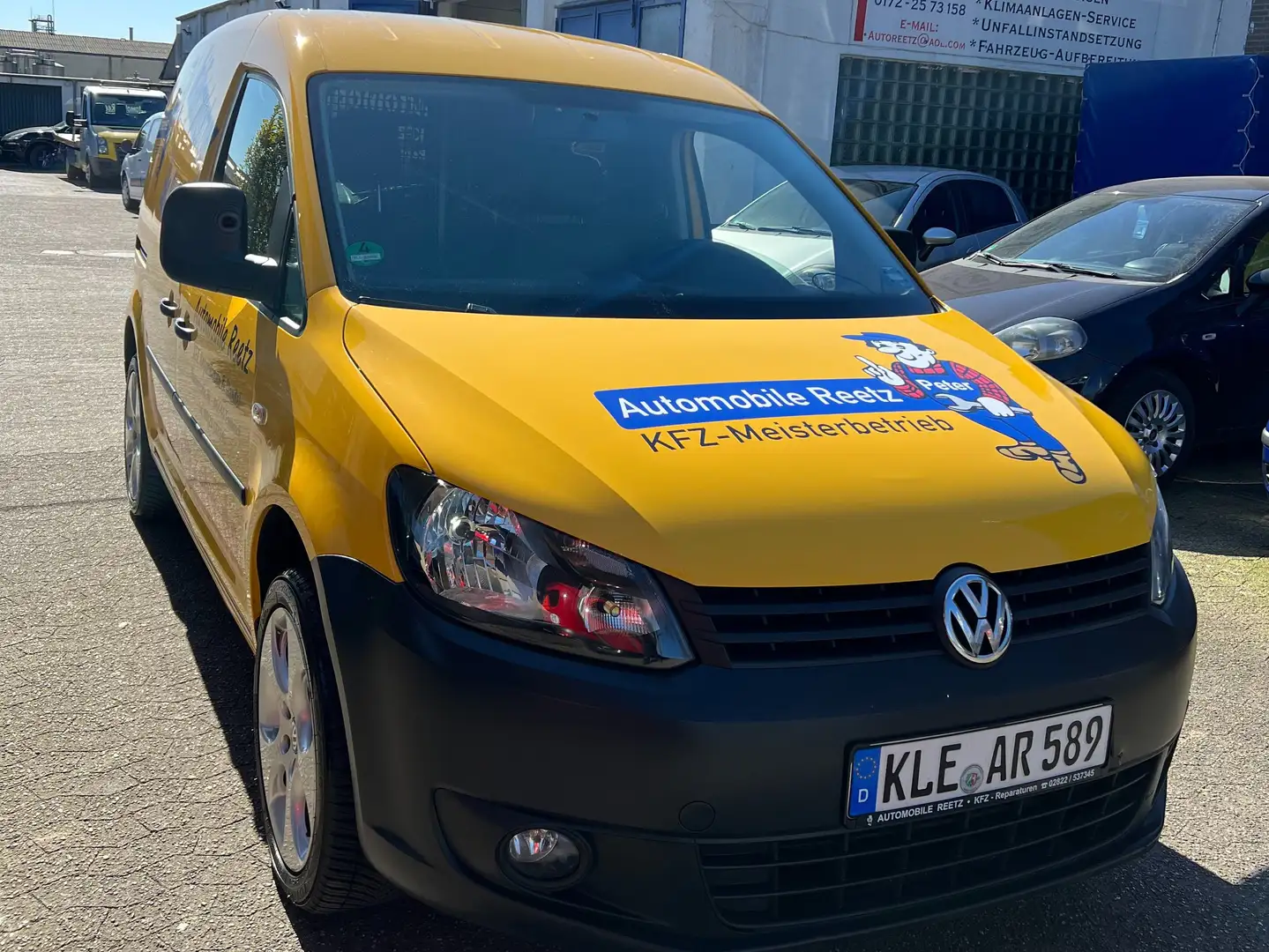 Volkswagen Caddy TÜV & Inspektion NEU - Klimaanlage - Garantie Gelb - 2