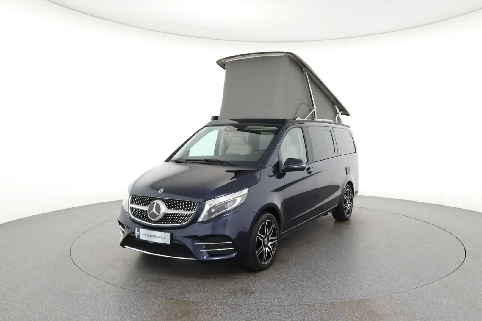 Mercedes-Benz Marco Polo 300 d 4MATIC Aut.AHK 2,5t 4-Sitzer Blau - 1