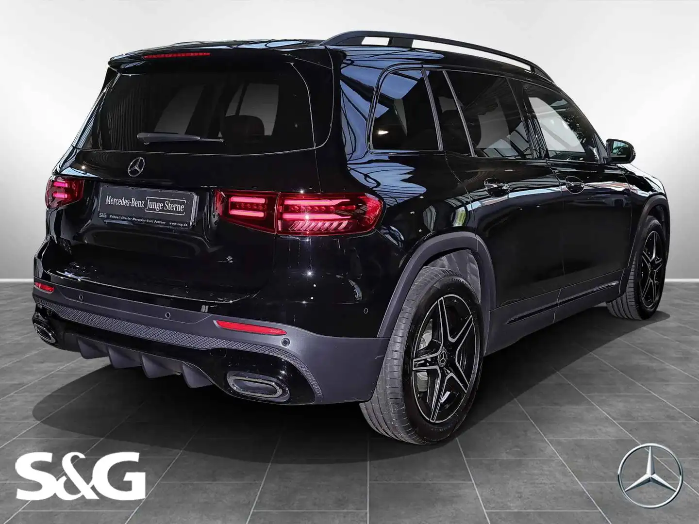 Mercedes-Benz GLB 200 AMG STANDHEIZUNG+MULTIBEAM+NIGHTPAKET+19 Negro - 2