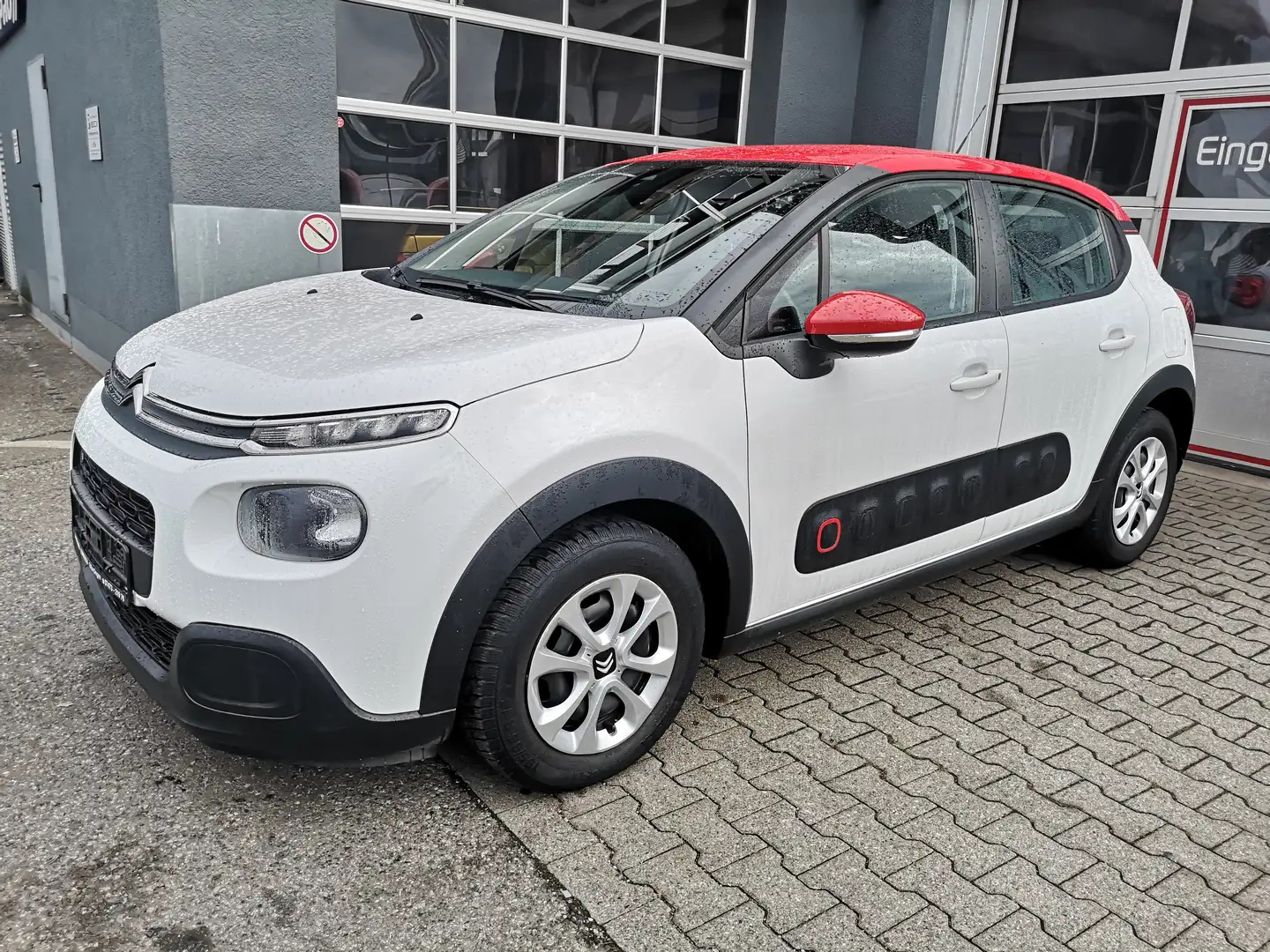 Citroen C3 Klima Tempomat Parktronik Spurhalteassistent EURO6 Weiß - 2