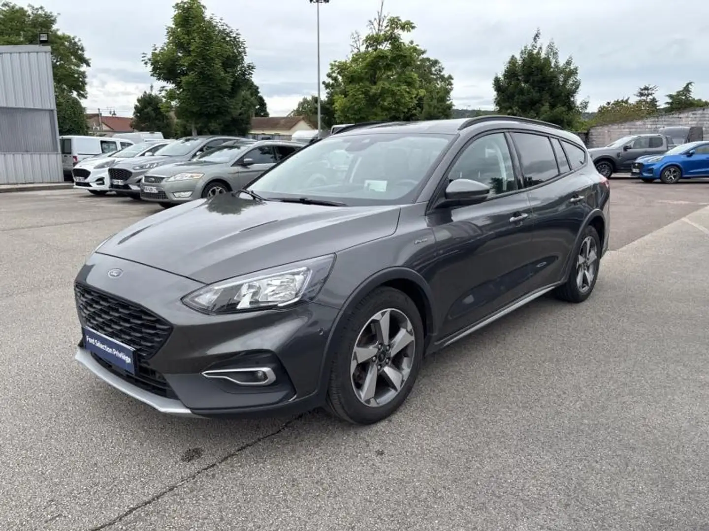Ford Focus 1.0 EcoBoost 125ch mHEV Business Gris - 1
