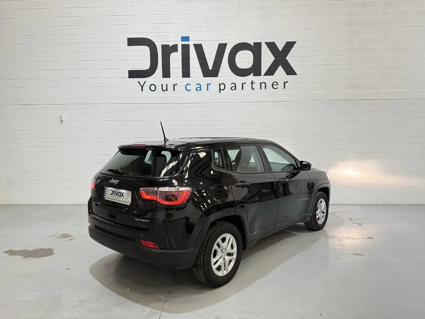 Jeep Compass 1.6 Mjt Sport 4x2 Schwarz - 2