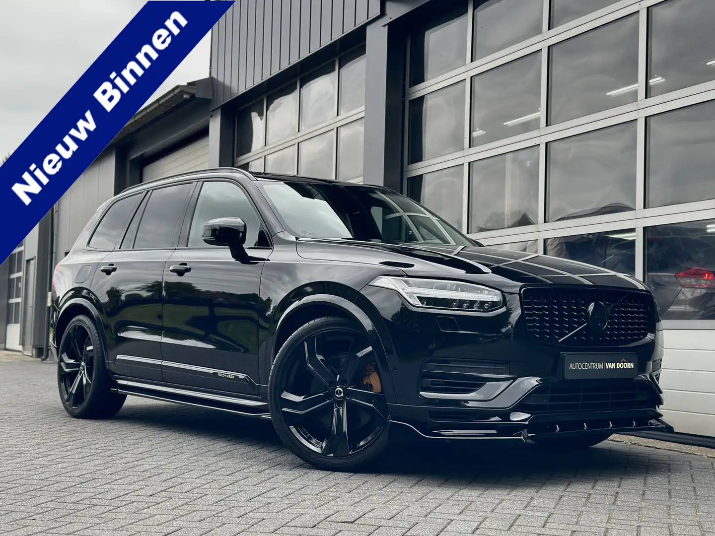 Volvo XC90 2.0 T8 Recharge AWD | Dark Label | Panodak | Lucht Zwart - 1