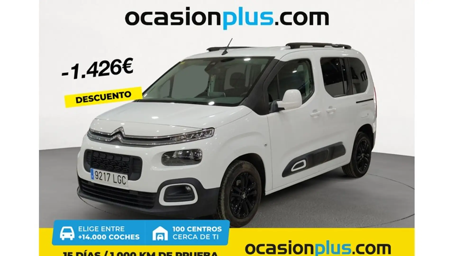 Citroen Berlingo Van BlueHDi S&S Talla M Club 100 Blanco - 1