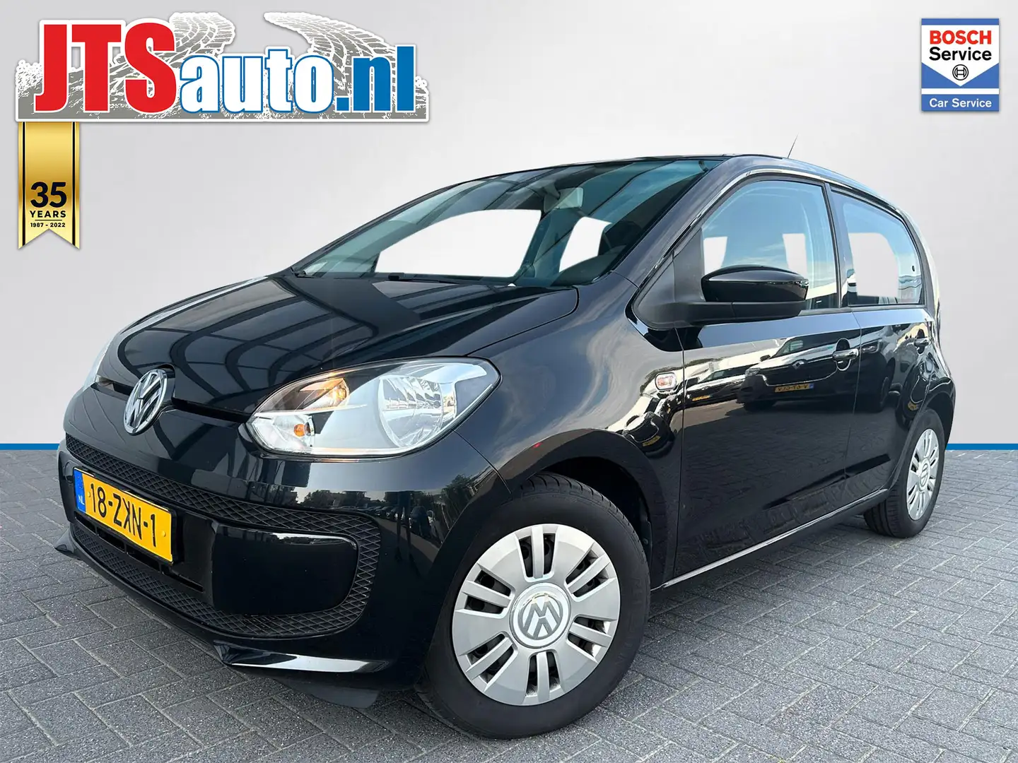 Volkswagen up! 1.0 Move up! 60pk, Airco, Navi, 5-Deurs Zwart - 1