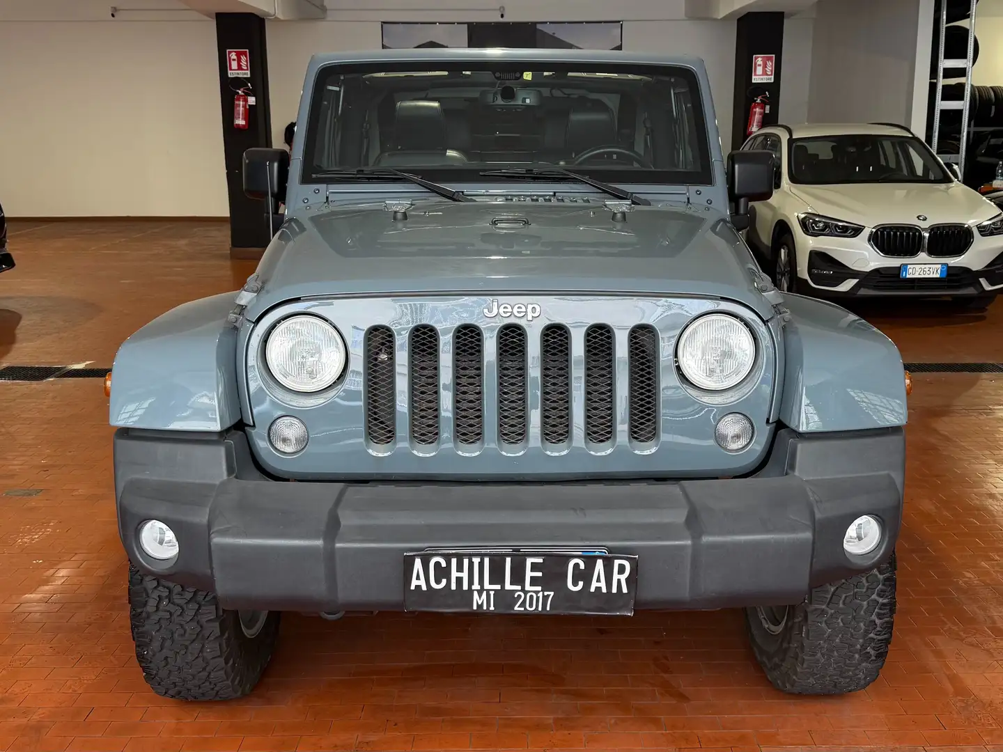 Jeep Wrangler 2.8 crd Sahara auto * PREZZO REALE * Grigio - 2
