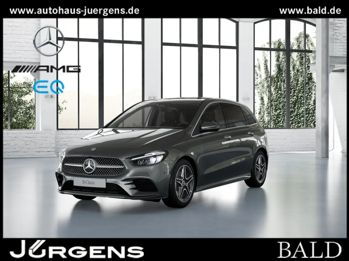 Mercedes-Benz B 250 e AMG-Sport/LED/Cam/Pano/AHK/EASY-P/Ambi Grau - 2