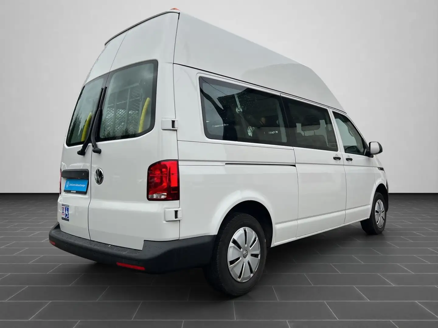 Volkswagen T6.1 Kombi LR HD 2.0 TDI 9-SITZER ROLLSTUHLRAMPE Weiß - 2