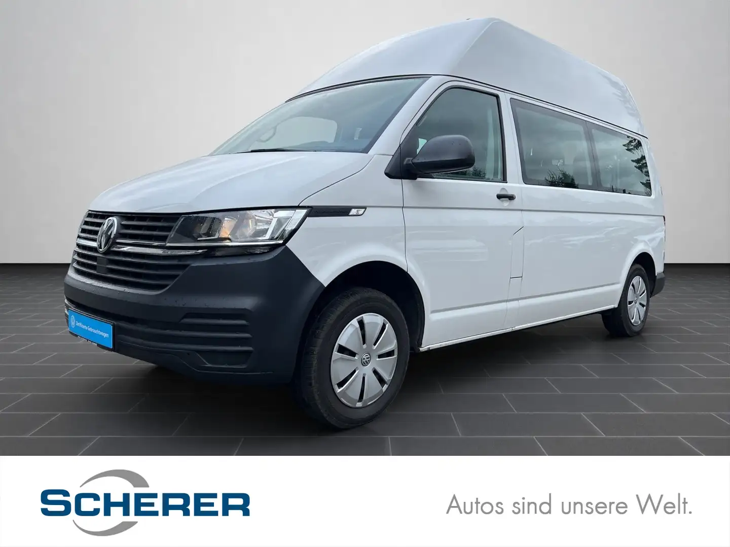 Volkswagen T6.1 Kombi LR HD 2.0 TDI 9-SITZER ROLLSTUHLRAMPE Weiß - 1