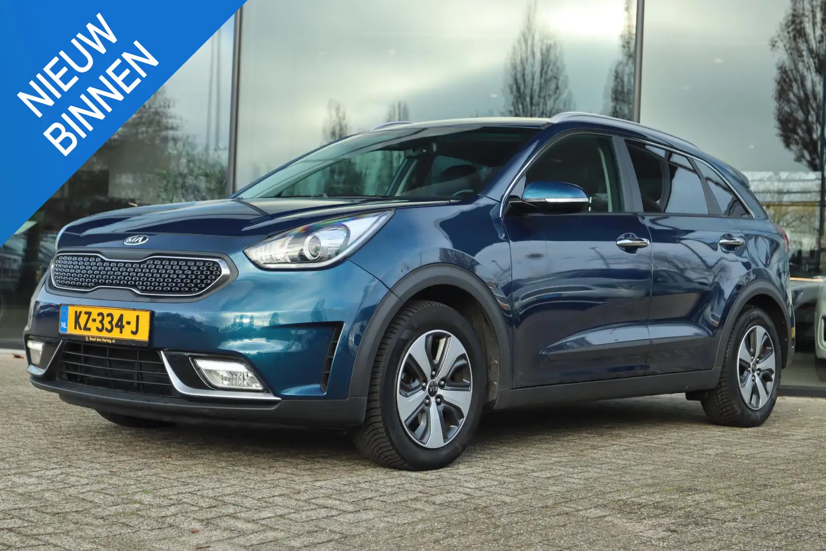 Kia Niro 1.6 GDI HYBRID FIRST EDITION | CARPLAY | NAVI | CA Blau - 1