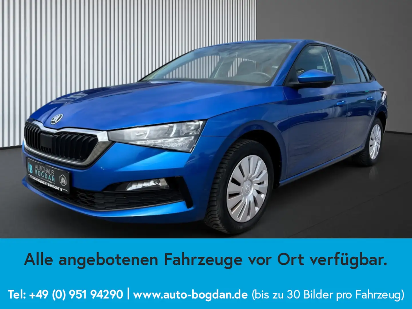 Skoda Scala Ambition*Automatik*LED*Tempomat*SHZ*AHK* Blau - 2