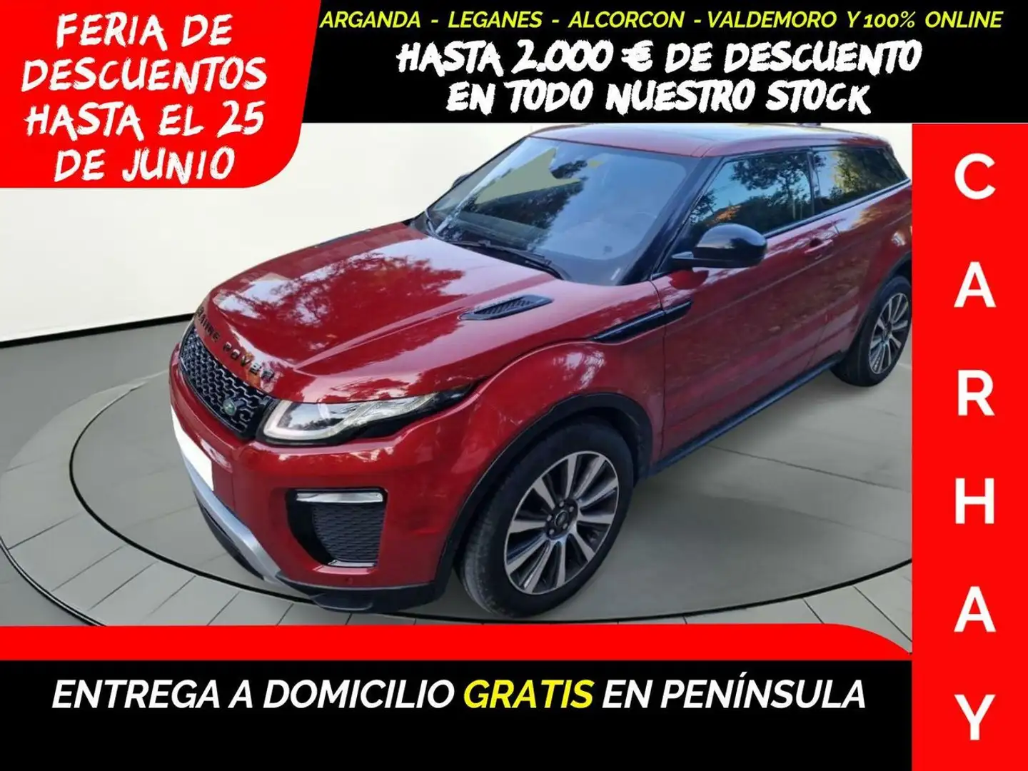 Land Rover Range Rover EVOQUE Rosso - 1