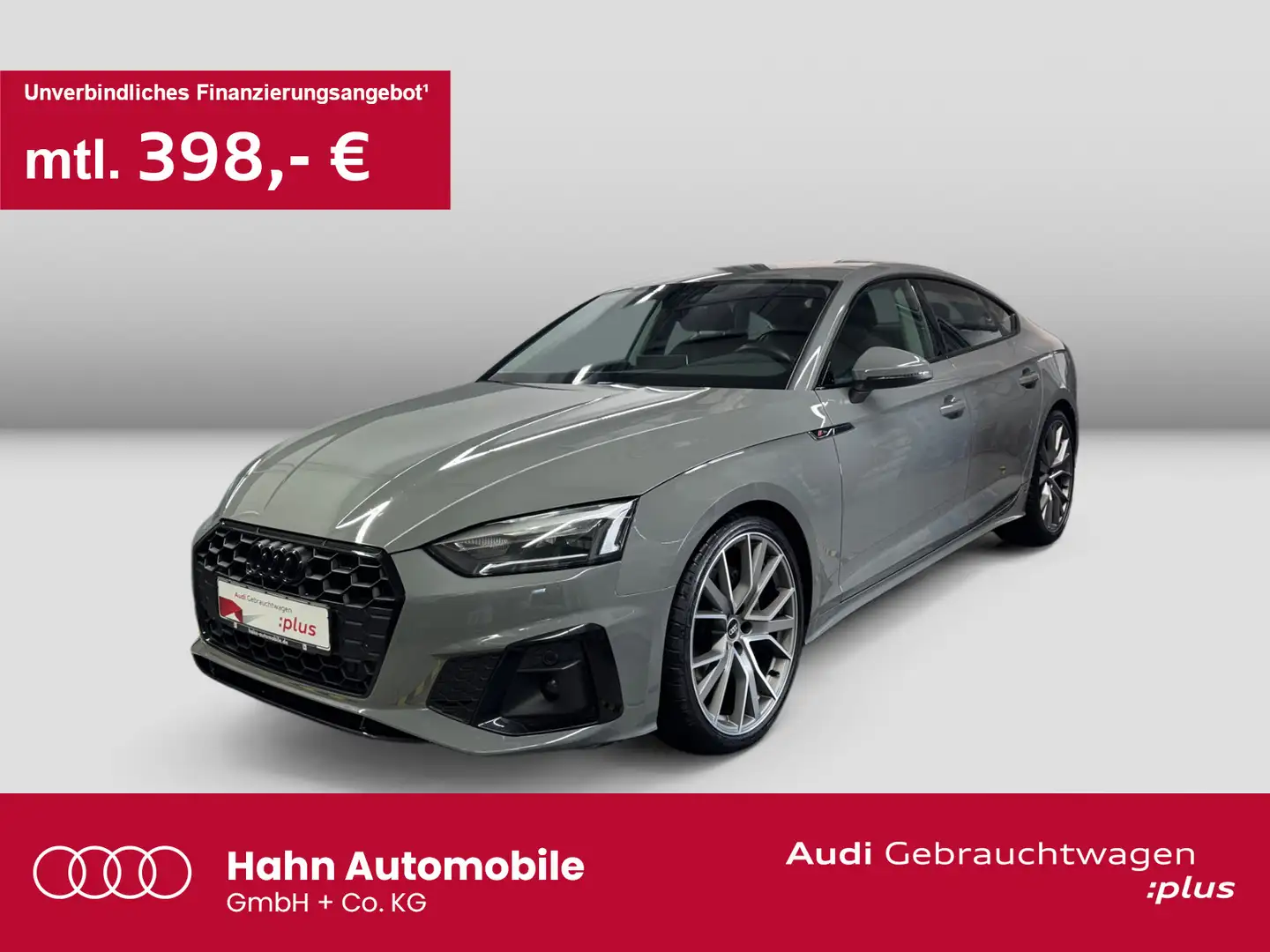 Audi A5 40 TDI S line Virtual Carplay ACC S Gris - 1