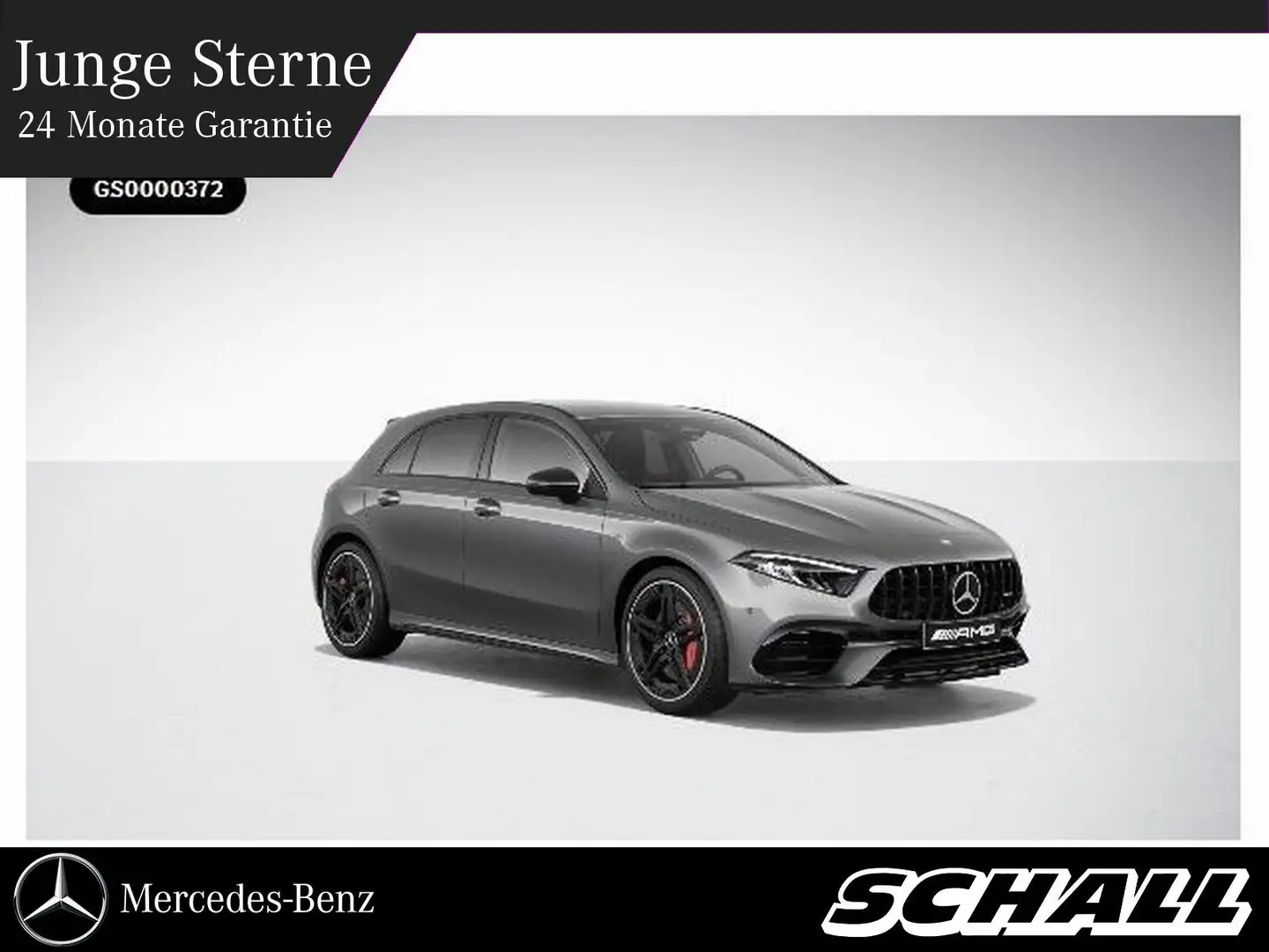 Mercedes-Benz A 45 AMG AMG A 45 S 4M NIGHT II+BURMESTER+DIST+KEY+KAM+19 Grau - 1