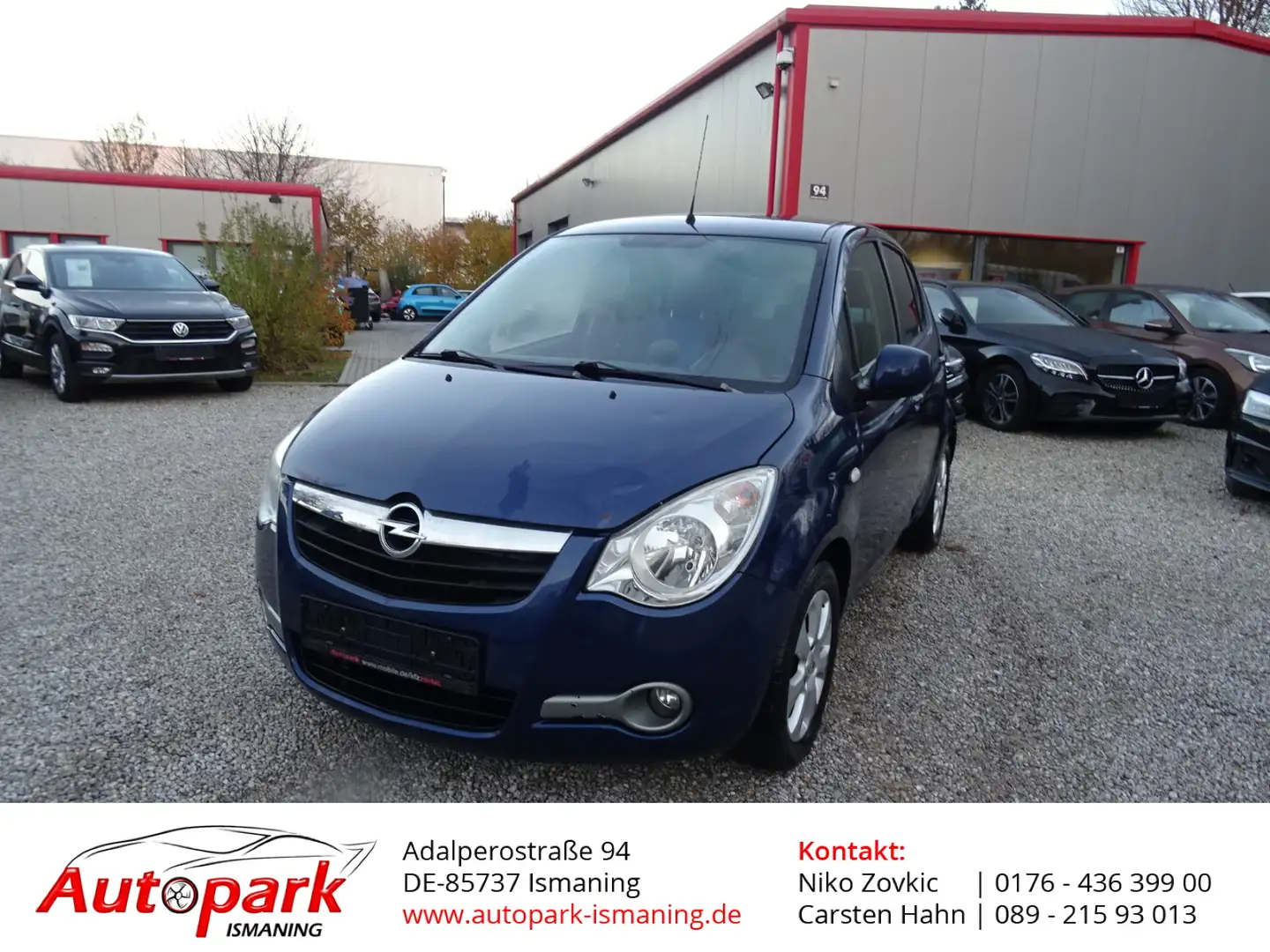 Opel Agila B Edition 1.0 Blau - 1
