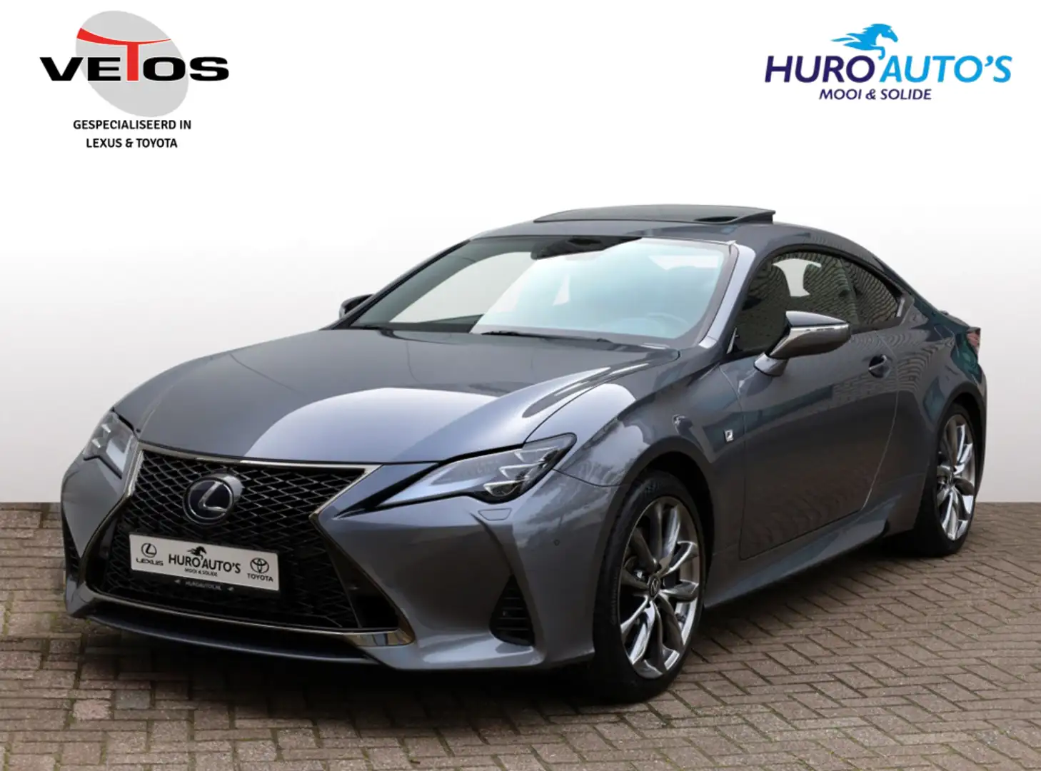 Lexus RC 300h F Sport Premium | Mark Levinson | Carplay | Schuif Grau - 1