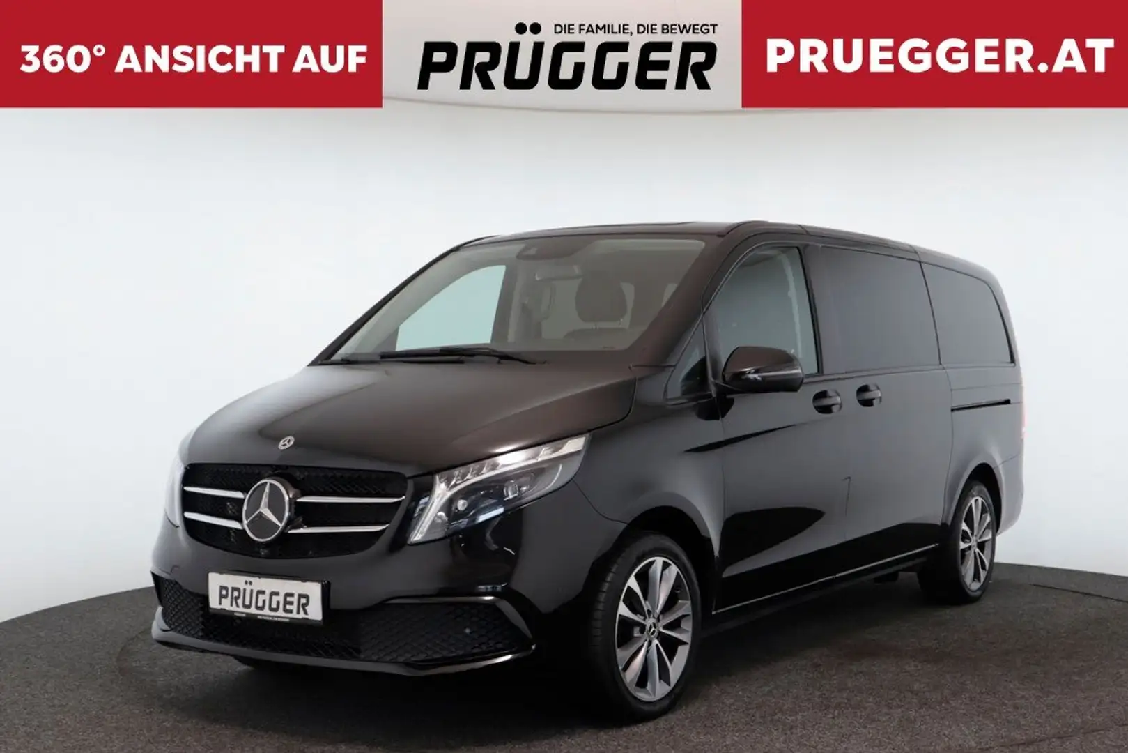 Mercedes-Benz V 300d 4Matic LANG AVANTGARDE AHV LEDER LED STHZ 18ZOLL Schwarz - 1