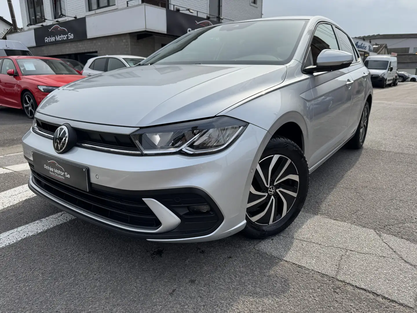 Volkswagen Polo Polo 1.0 TSI Life/Park assist/Clim auto/Garantie.. Argent - 1
