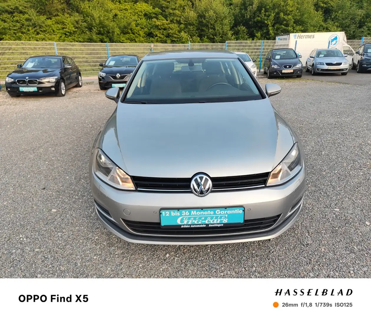 Volkswagen Golf 7 Lim Comfortline BMT /Navi /SHZ / Plateado - 2