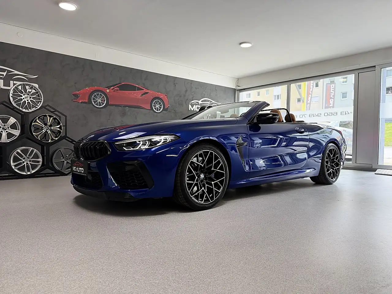 BMW M8 *V8*G-POWER*COMPETITON*MARINA BLAU*VOLL AUSSTAT...