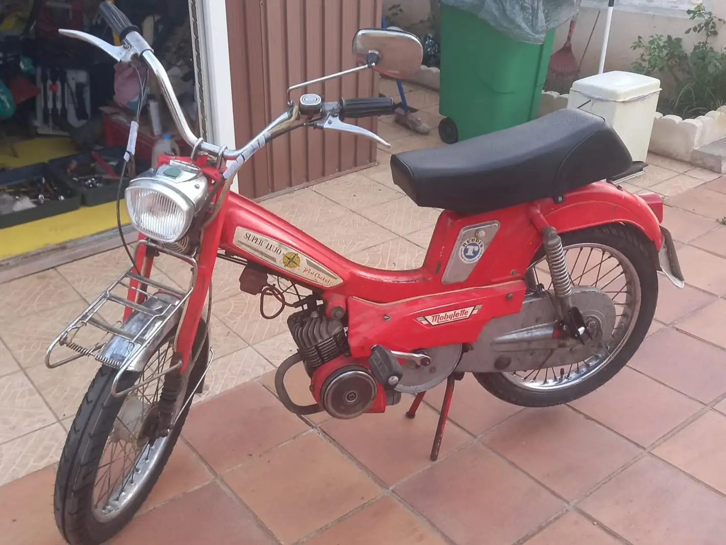 Motobecane Mobylette AV-188 Trial ciudad Rojo - 1