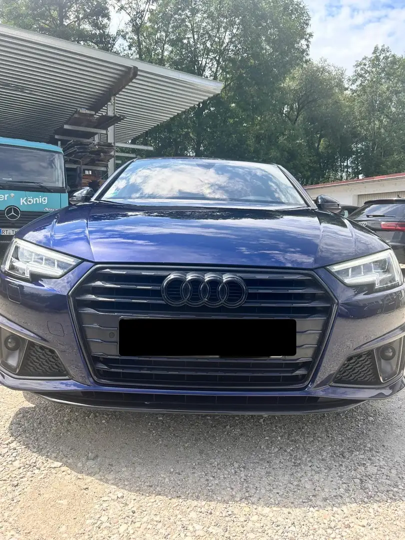Audi A4 35 TDI sport Blau - 2