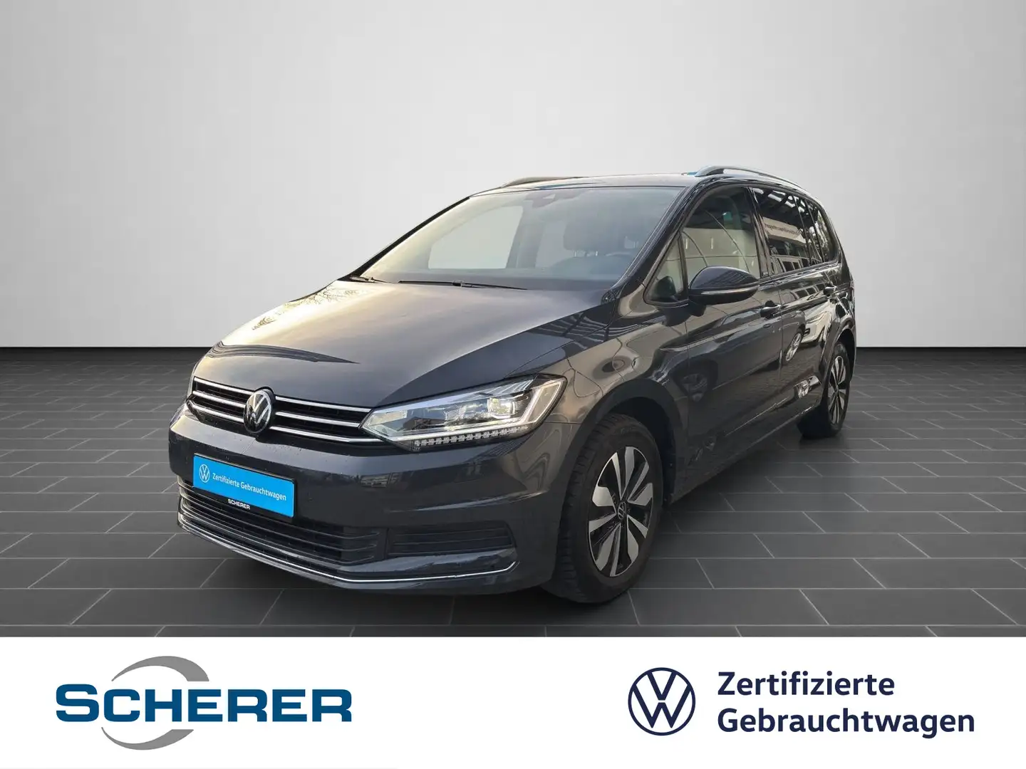 Volkswagen Touran MOVE 1.5 TSI DSG 7-SITZER AHK KAM NAVI Grau - 1